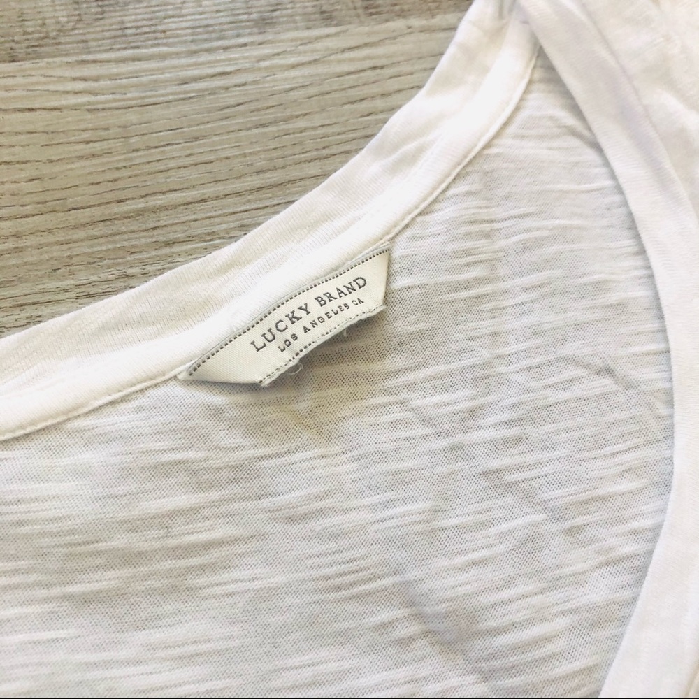 Lucky Brand Textured Blouse - Picture 5 of 6